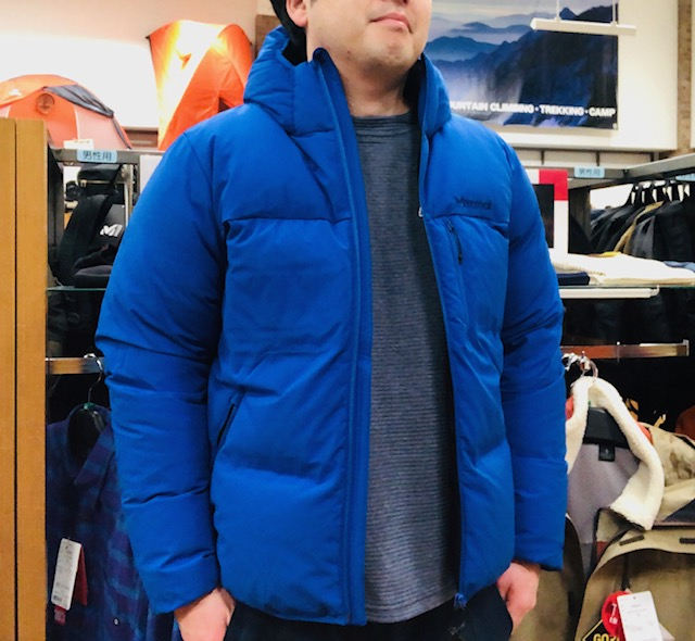 marmot monsoon down parka