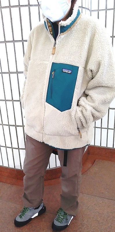 Patagonia レトロx ペリカン毛玉もありません