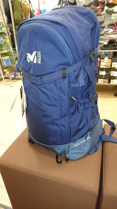 好日山荘 川崎ダイス店 : MILLET ザック アローザ26!