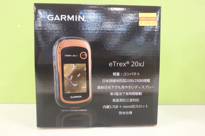 GARMIN めずらしい eTrex 20xJ