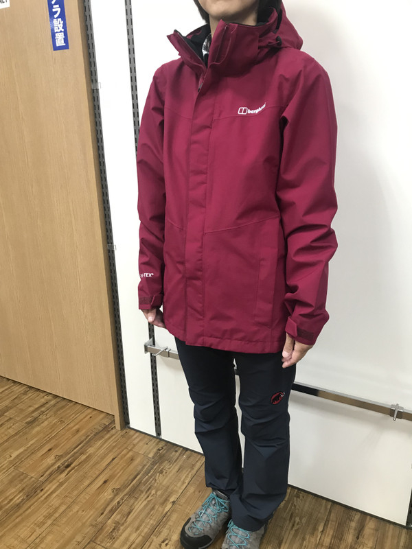 好日山荘 さいか屋横須賀店 : 【バーグハウス】高機能なゴアテックスJKT