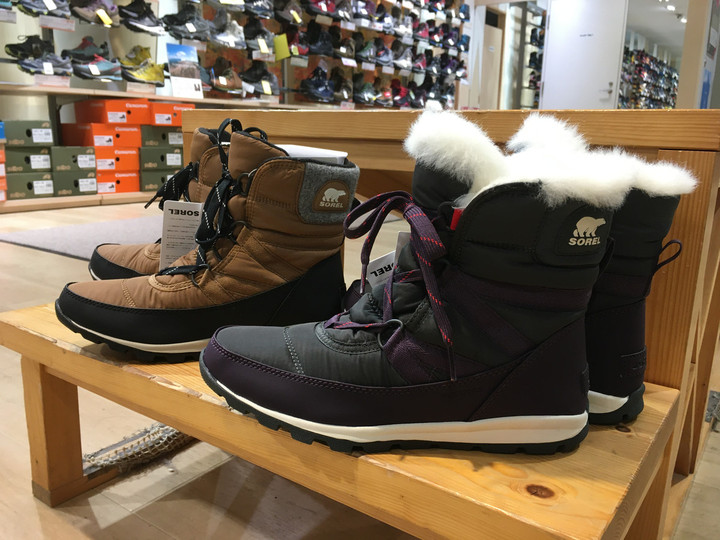 SOREL ブラック ファー付きスノーブーツ（SOREL(ソレル)｜ティボリIV  