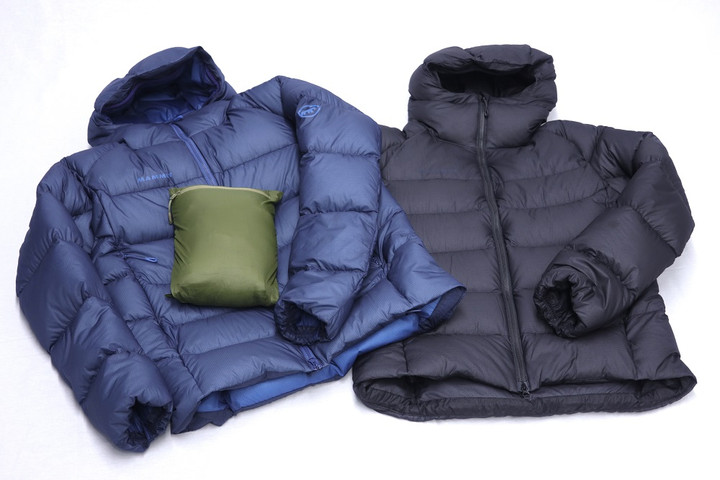 【未使用級】MAMMUT Meron IN Hooded ダウン／超軽量／ L MAMMUT マムート ダウンジャケット メンズ アウター Meron IN