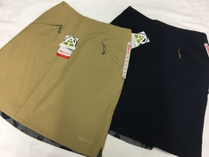 MARMOT - 新品XL  四角友里コラボ！大好評ヤマスカート ロング　ベージュ 新品XL 四角友里コラボ！大好評ヤマスカート ロング ベージュ