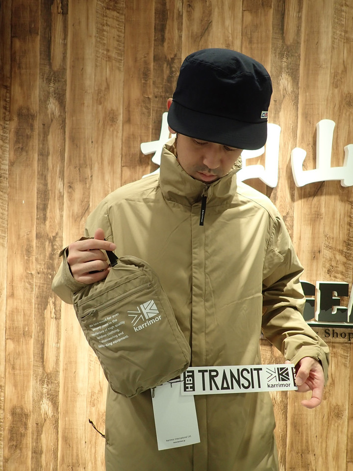 好日山荘 池袋西口店 : karrimor×TRANSITコラボコート