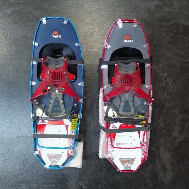 MSR ライトニングアッセント 紅 スノーシュー 22インチ ジャンク品