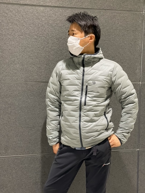 MOUNTAIN HARD WEAR グレー ダウンジャケット