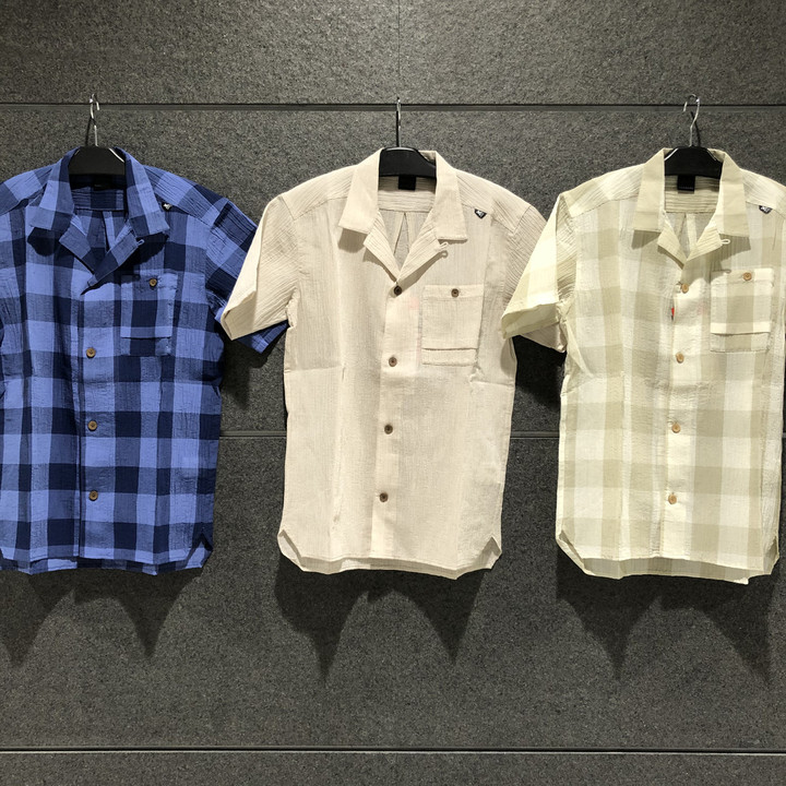 好日山荘 横浜西口店 : 紙からできたウェア☆/MILLET WASHI+SHIRT