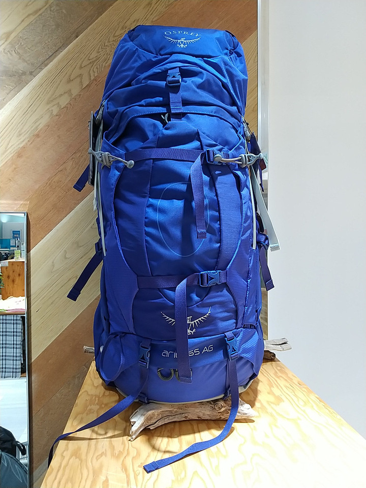 新品！OSPREY オスプレー ARIEL AG 55 エーリエル（好日山荘 浦和 