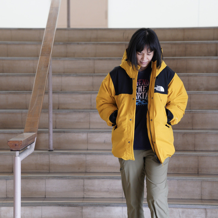 FIVE フード付きジャケット 黒と黄色 好日山荘 さいか屋藤沢店 : -THE NORTH FACE- Mountain Down Jacket