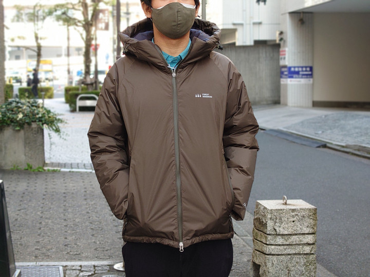 好日山荘 横浜西口店 : NANGAコラボのサスティナブルなダウン FOREST 