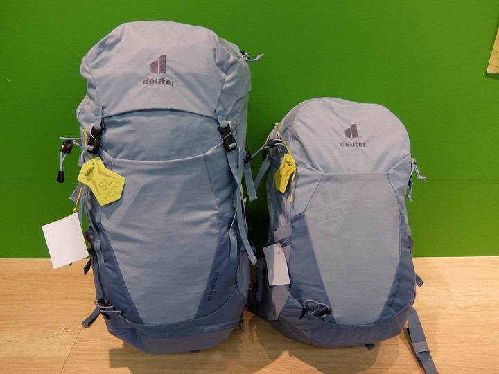 好日山荘 横浜西口店 : 久しぶりのドイター バックパック登場