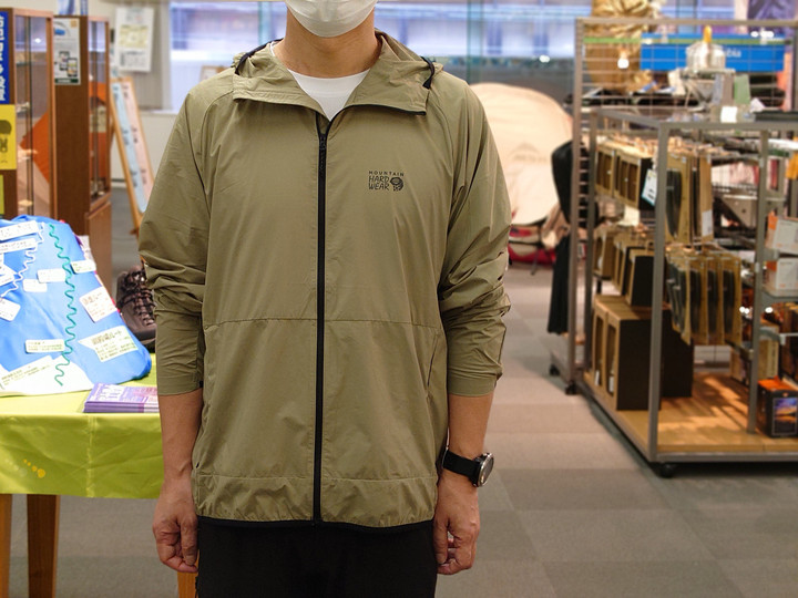 好日山荘 横浜西口店 : 常に着ていたいムレないウィンドシェル MHW