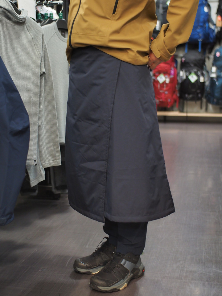 好日山荘 横浜西口店 : さらっと巻けるインサレーションスカート