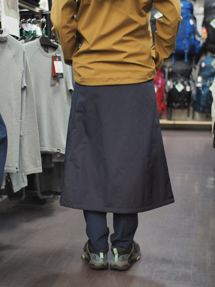 好日山荘 横浜西口店 : さらっと巻けるインサレーションスカート