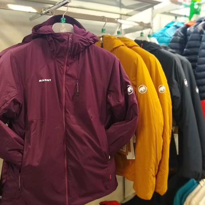 好日山荘 名古屋栄店 : 今年もマムートのアウター良いの揃ってます