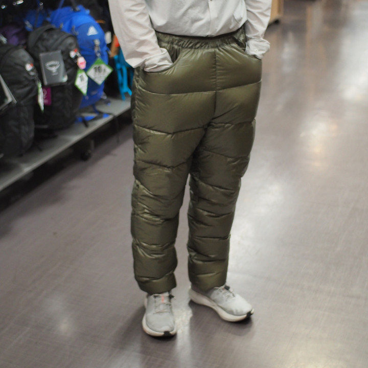 好日山荘 横浜西口店 : 軽量なバフバフダウンパンツ axesquin/Down Pant