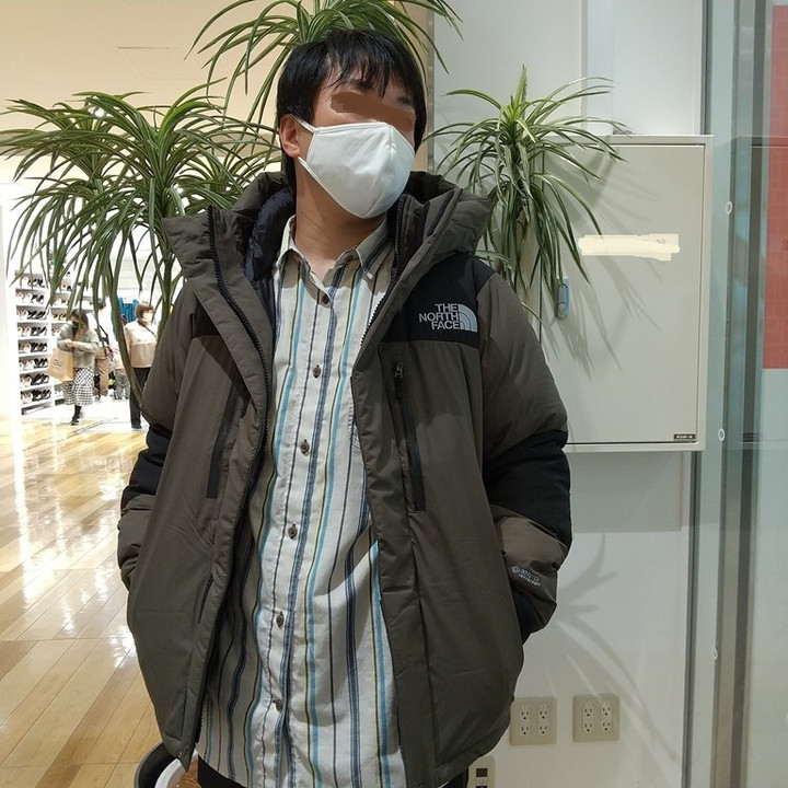 Mサイズ ノースフェイス バルトロ ライトジャケット 笑いこけ ニュートープ 