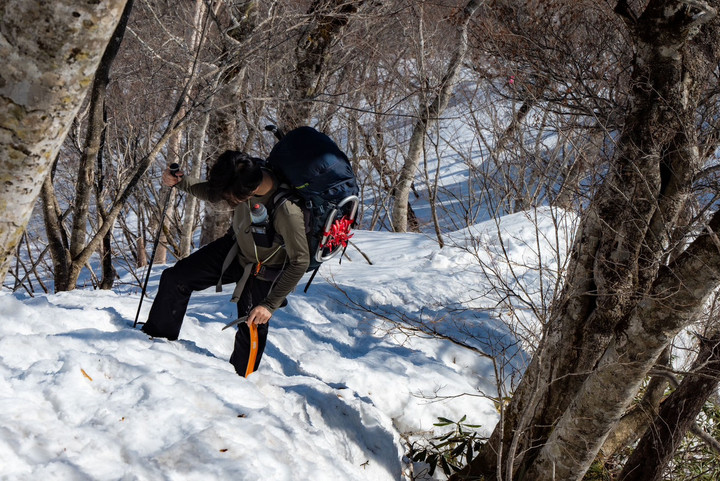 好日山荘 横浜西口店 : 【スタッフブログ】爺ヶ岳東尾根でのんびり雪山