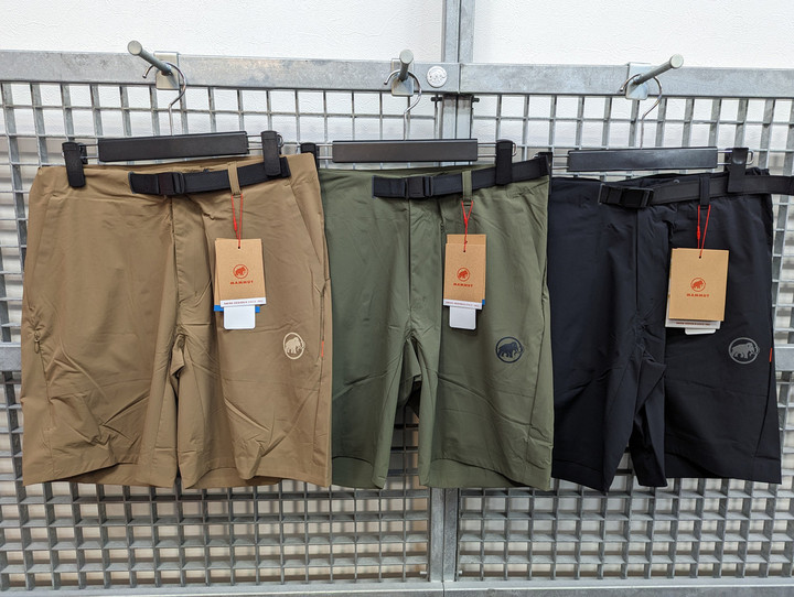 好日山荘 金沢西インター大通り店 : マムートのショートパンツが入荷 