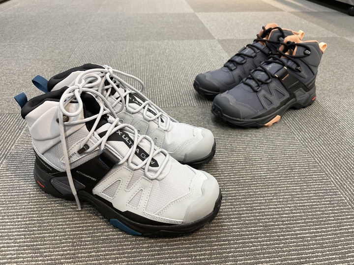 YUKAKOライトグレーXS エコー ECCO ストリート ライト M （WHITE/GRAVEL） -靴