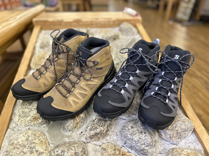 幻のブーツ　革張り　Salomon SPK100 好日山荘 春日井店 : 【商品紹介】サロモン・ハイキングシューズ