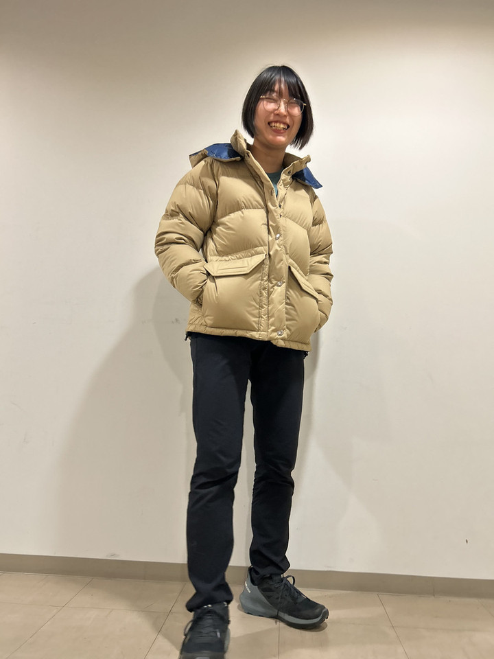 好日山荘 名古屋駅前店 : クラシックデザインのダウンジャケット