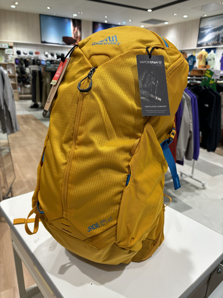好日山荘 イオンモール東久留米店 : 背負い心地はそのまま