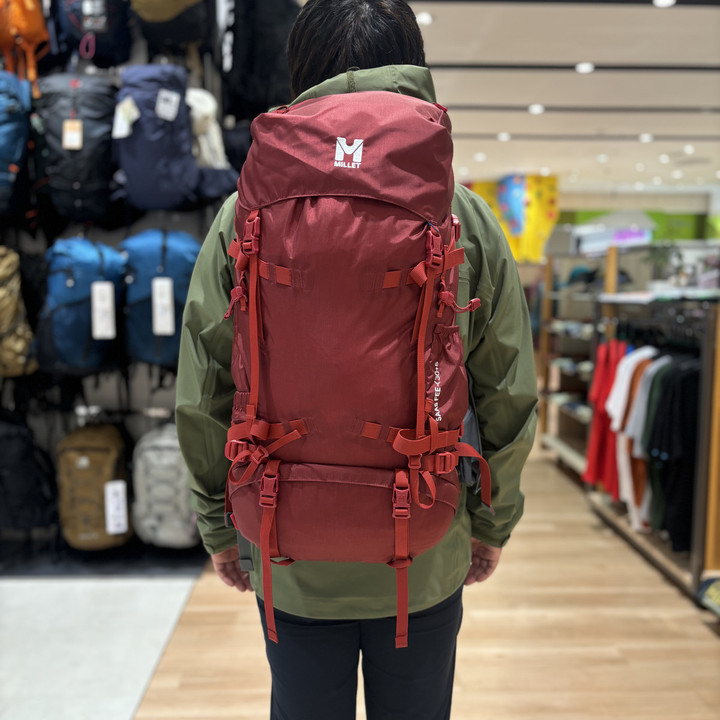 好日山荘 イオンモール東久留米店 : 日帰り登山から小屋泊まで対応「ミレー/サースフェーNX 30+5」