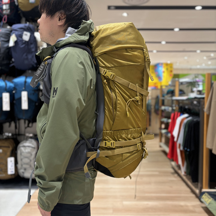 好日山荘 イオンモール東久留米店 : 日帰り登山から小屋泊まで対応「ミレー/サースフェーNX 30+5」