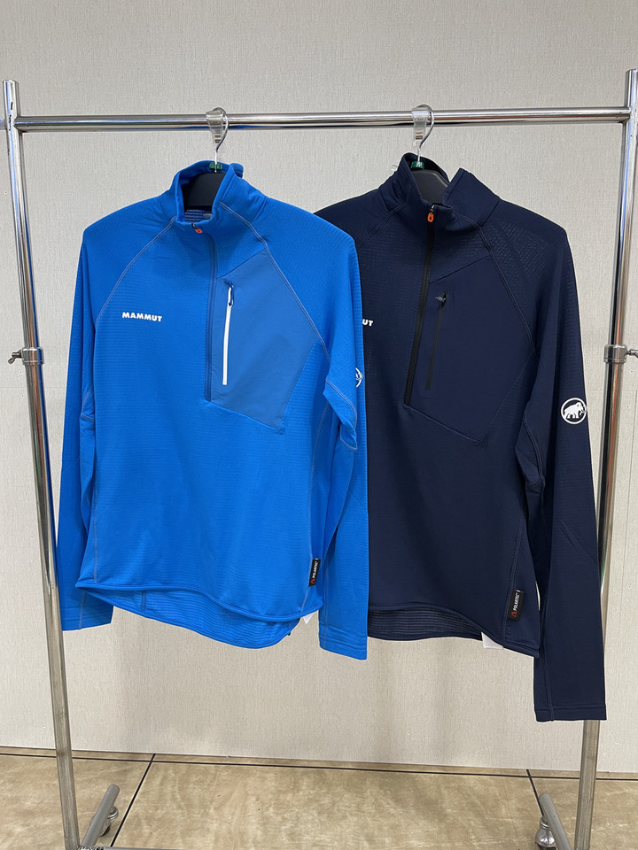 好日山荘 さいか屋横須賀店 : 薄手のミッドレイヤー兼ベースレイヤー MAMMUT/Aenergy Light ML Half Zip Pull