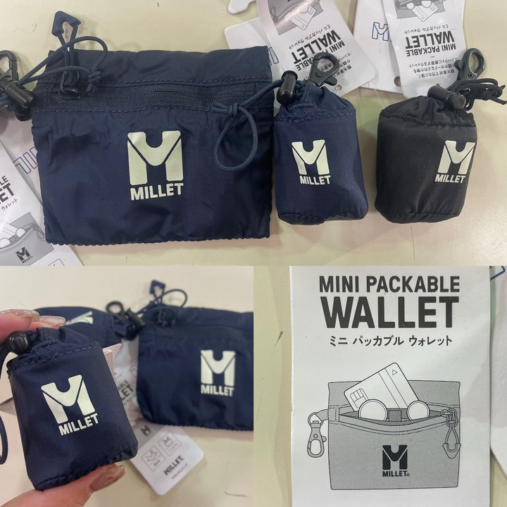 MORGAN MILLS【未使用 袋無し デッドストック品】 6枚セット 好日山荘 金沢西インター大通り店 : ミレー パッカブルウォレット 入荷！！