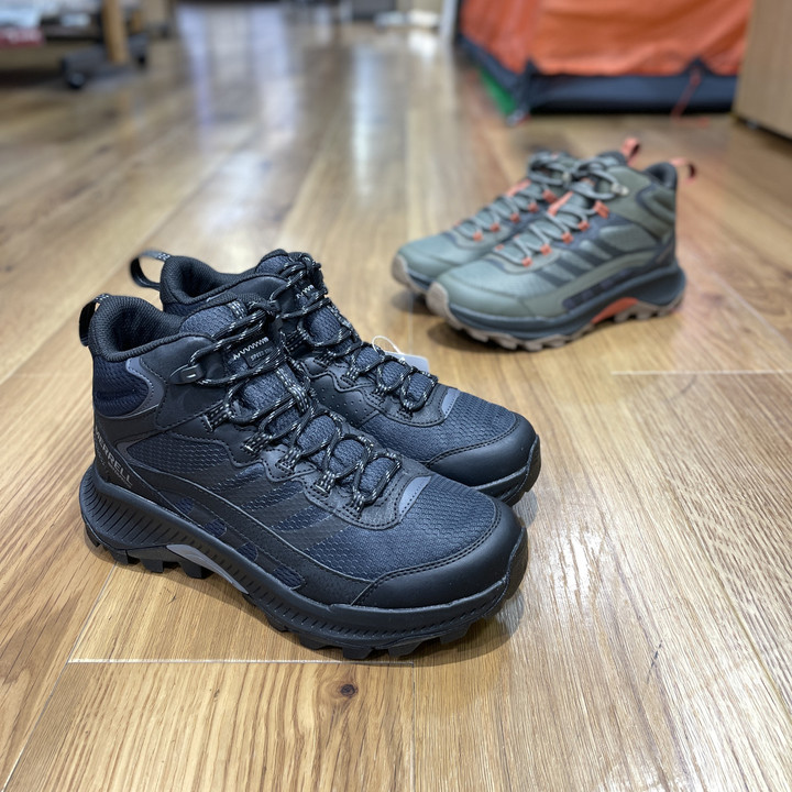 好日山荘 さいか屋横須賀店 : 独自素材で手に取りやすい MERRELL/SPEED