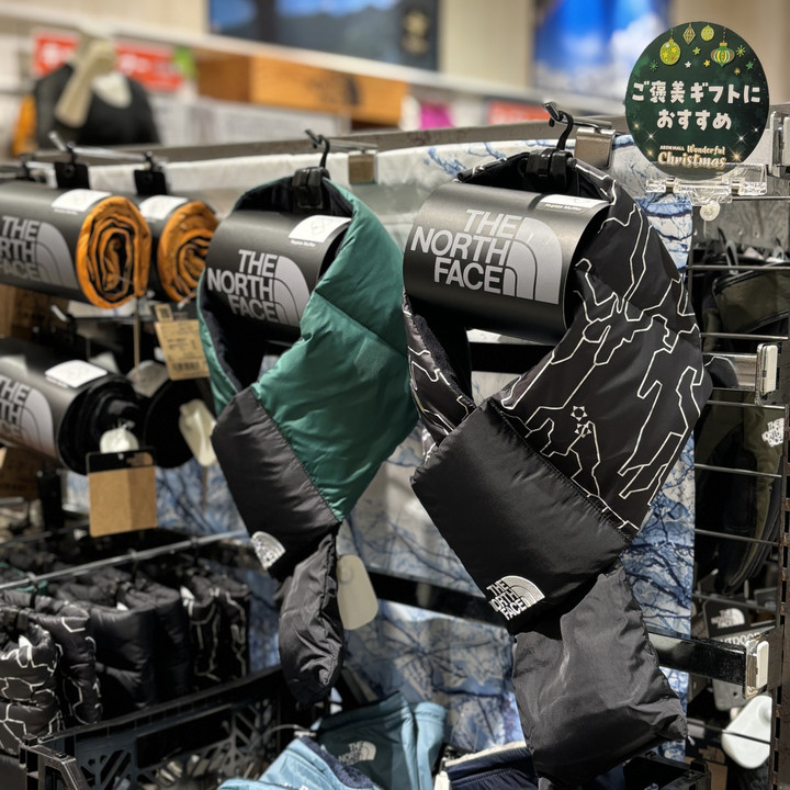 THE NORTH FACE ヌプシマフラー 好日山荘 イオンモール東久留米店 : 首元にもヌプシを♪ノース