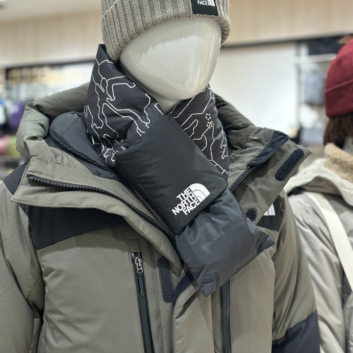 THE NORTH FACE ダウンマフラー(ヌプシマフラー)ブラック THE NORTH FACE ダウンマフラー(ヌプシマフラー)ブラック
