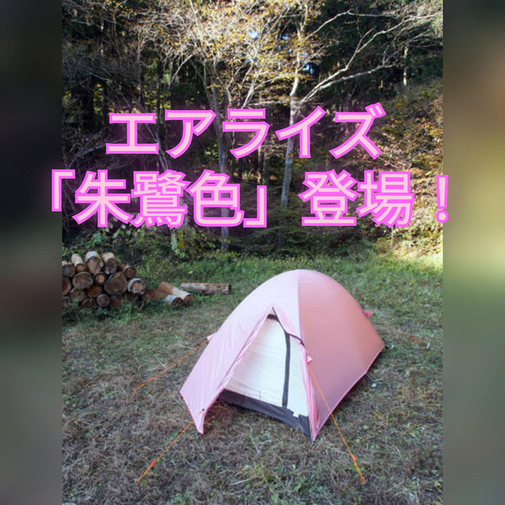 ARAI TENT - アライテント　エアライズ1  朱鷺色　ピンク　150張限定品 アライテント エアライズ1 限定 トキ ピンク 朱鷺