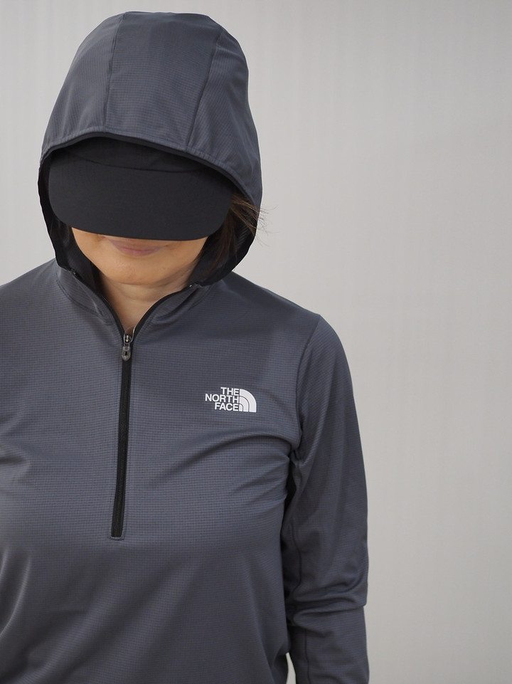 好日山荘 さいか屋横須賀店 : 紫外線対策に有効な速乾UVフーディー TNF 