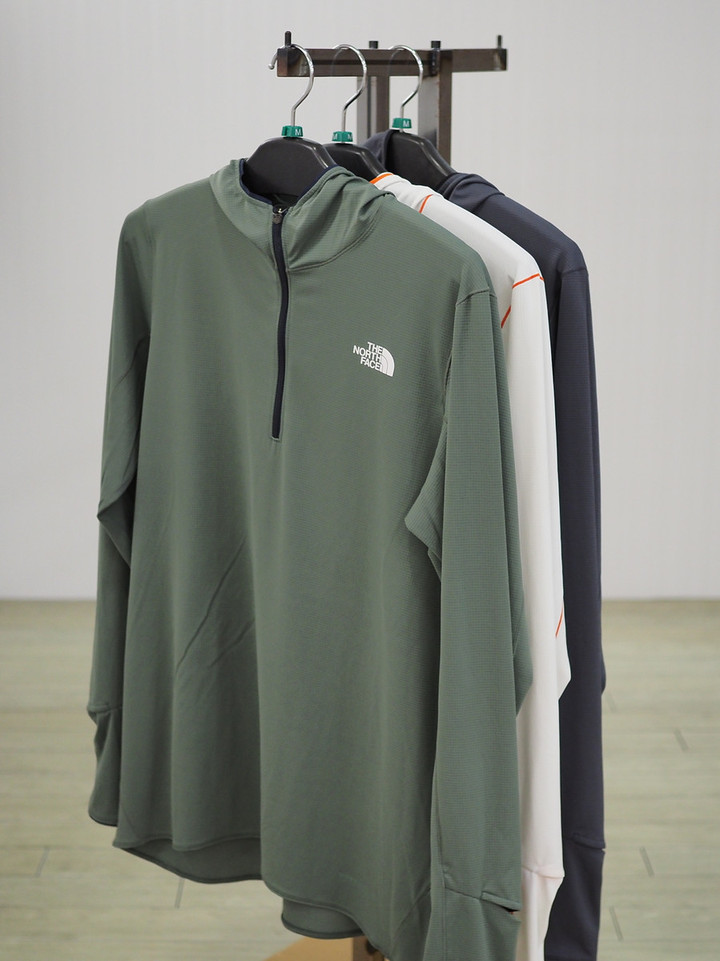好日山荘 さいか屋横須賀店 : 紫外線対策に有効な速乾UVフーディー TNF 