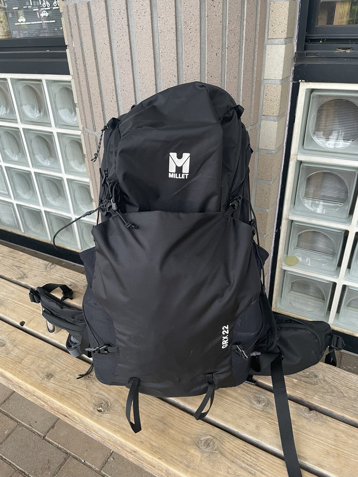 好日山荘 調布パルコ店 : ミレーの軽量ザック GRX22をフィールドレビュ―