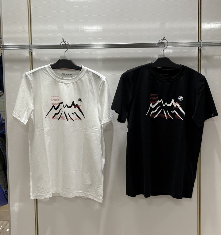 好日山荘 アルピコプラザ松本駅前店 : マムートの山Tシャツ