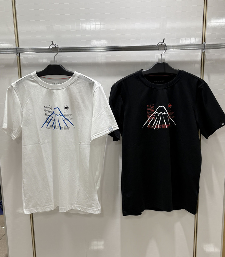 好日山荘 アルピコプラザ松本駅前店 : マムートの山Tシャツ