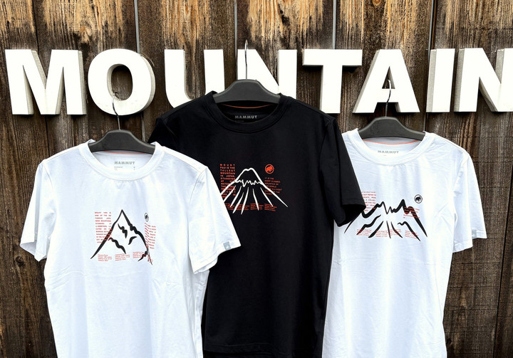 好日山荘 春日井店 : MAMMUT 人気Tシャツ NEWプリント入荷！