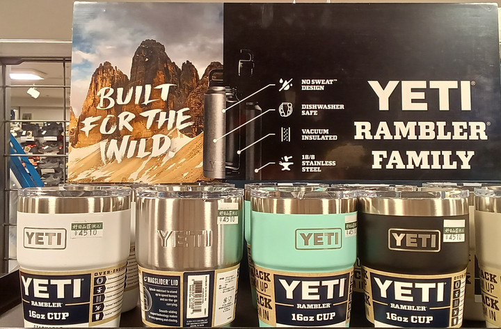 YETI ランブラー 16oz 日本未発売サイズ 廃盤 Amazon | YETI (イエティ) ランブラー 64オンスボトル 真空断熱
