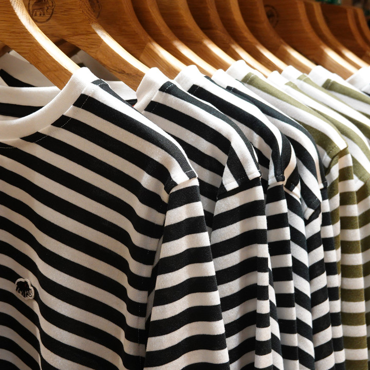 好日山荘 名古屋駅前店 : 【新入荷】マムート ストライプロングスリーブ