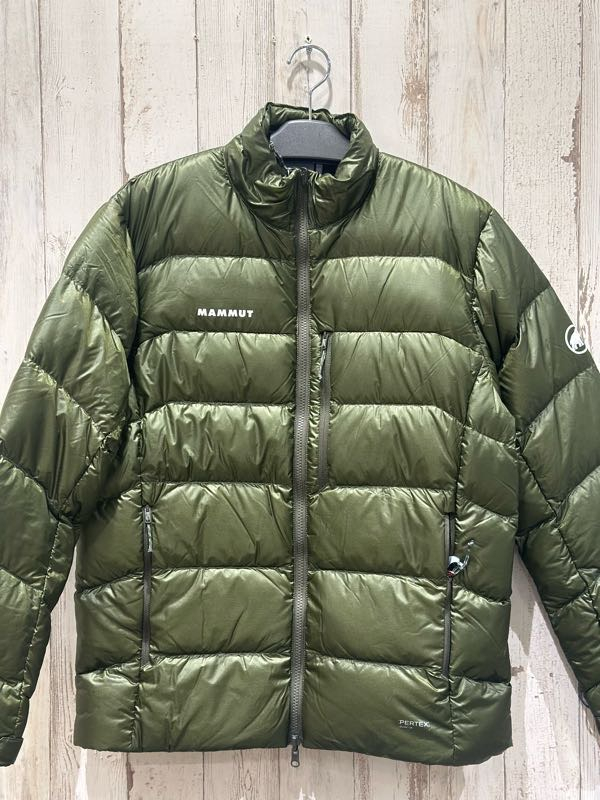 MAMMUT 750+ダウンジャケット Lサイズ オリーブグリーン 好日山荘 浦和パルコ店 : MAMMUT定番の人気ダウンジャケット入荷！
