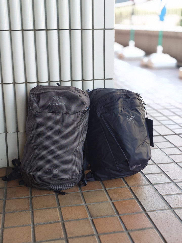 好日山荘 さいか屋藤沢店 : ARC'TERYX/Konseal 15・Heliad 15