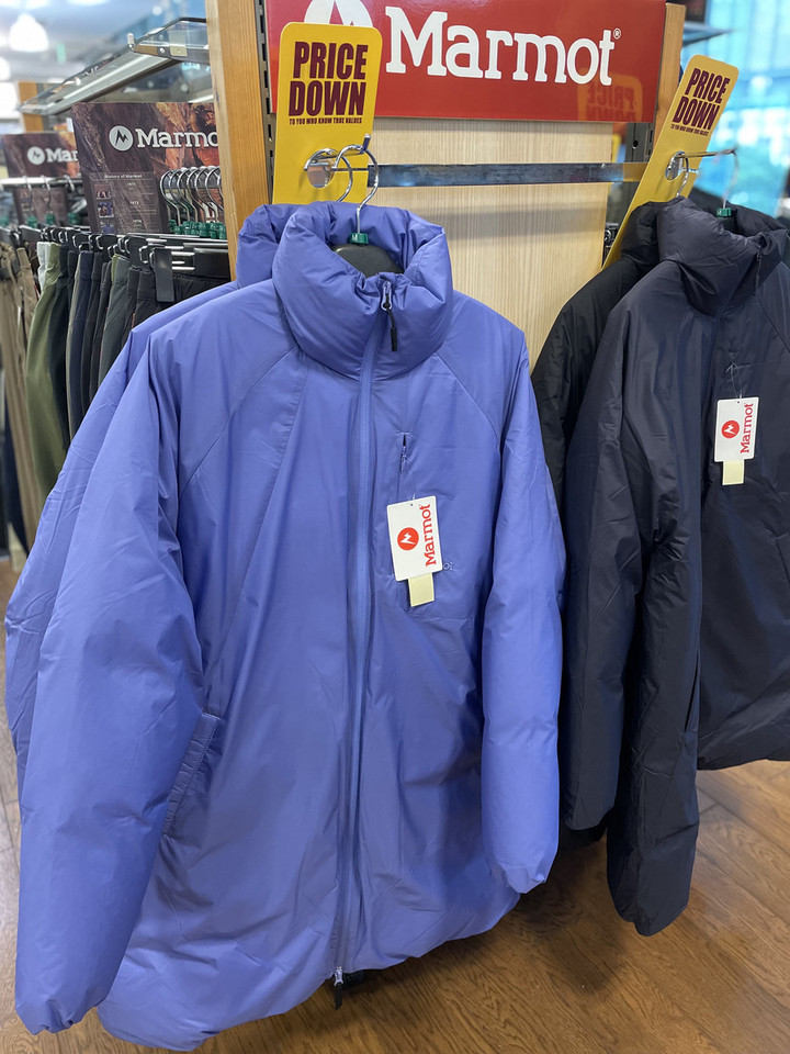 好日山荘 名古屋栄店 : マーモットダウン最大30％OFF‼️