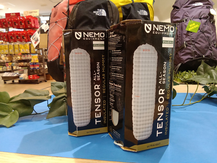 好日山荘 池袋西口店 : NEMO(ニーモ) エアーマットが入荷しました。