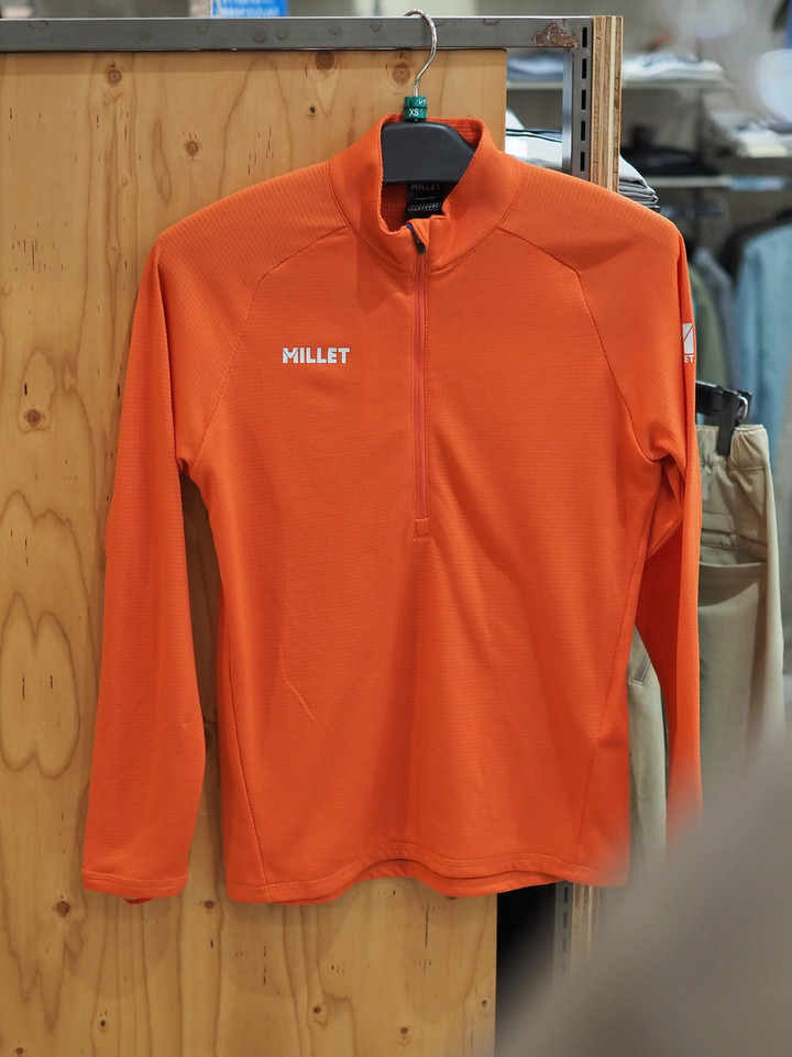 好日山荘 イオンモール須坂店 : 【NEW】MILLET / DRYGRID LIGHT HF ZIP