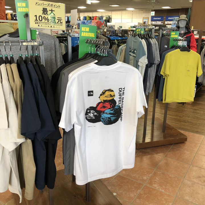 好日山荘 金沢西インター大通り店 : THE NORTH FACE の新作Tシャツ入荷